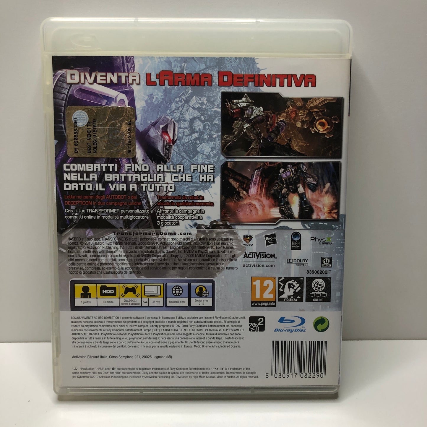 Transformers La Battaglia Per Cybertron