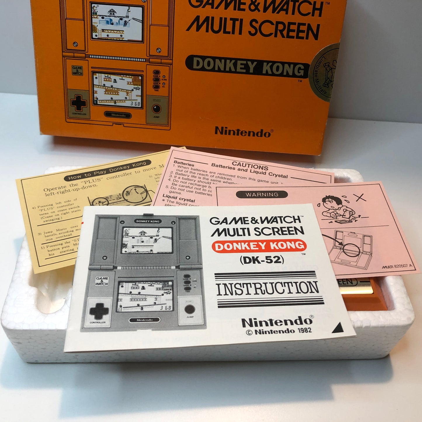 Game & Watch Multiscreen Donkey Kong