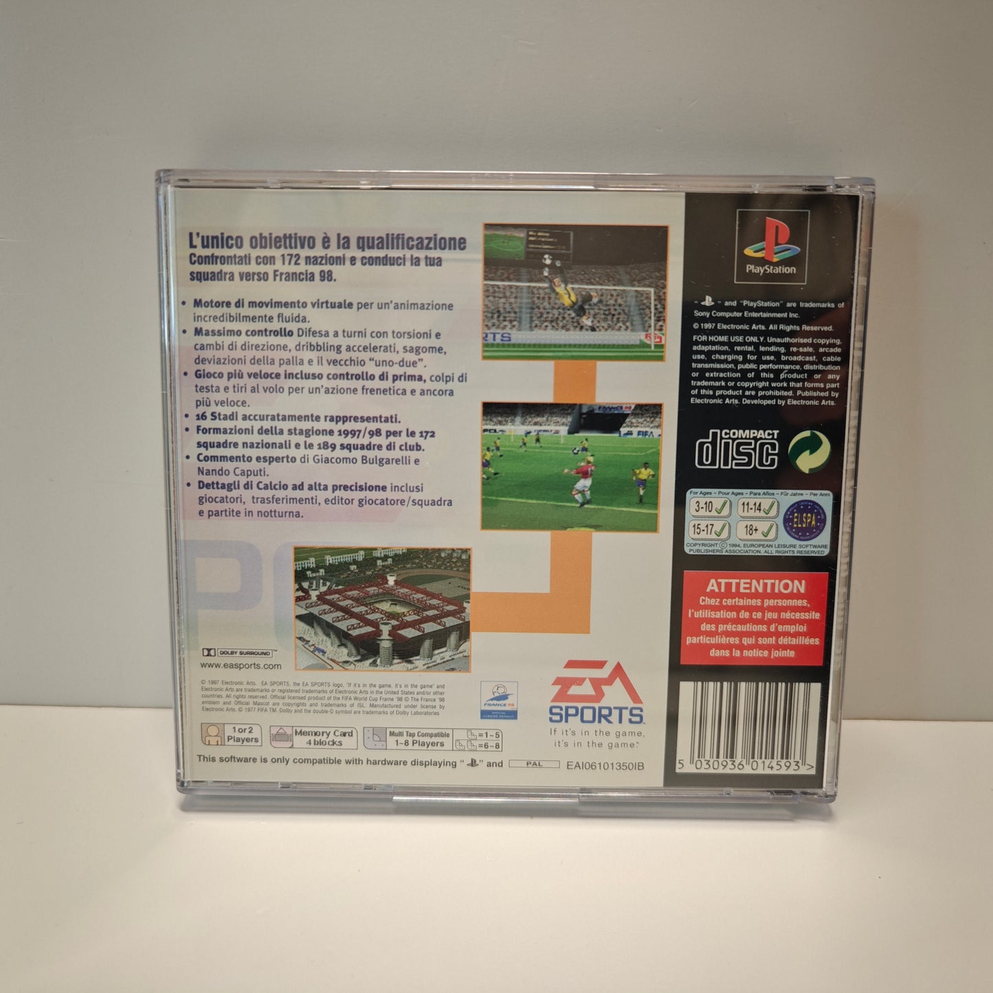 Fifa Road To World Cup 98