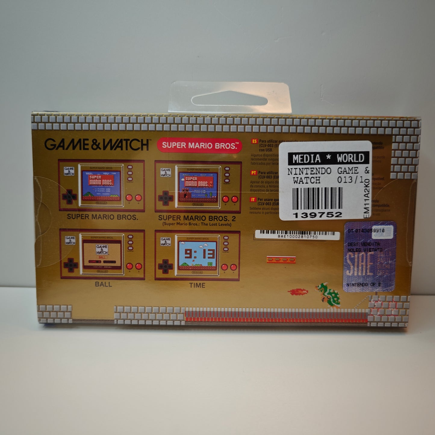 Game & Watch Super Mario Bros (NEW)