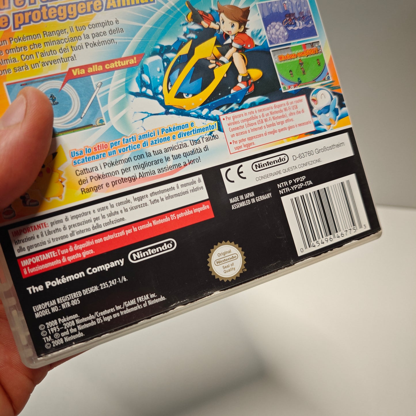 Pokémon Ranger Ombre Su Almia