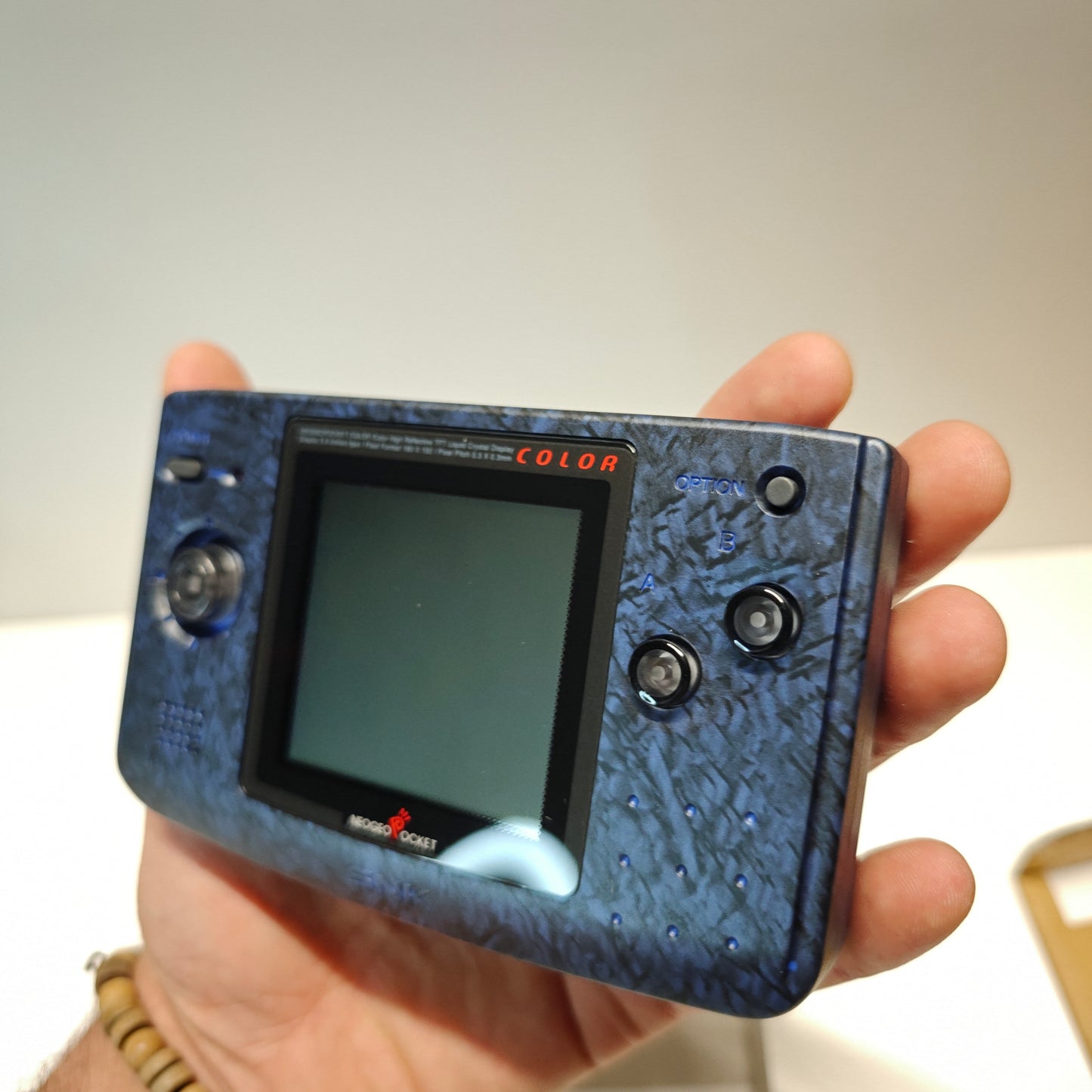 Neo Geo Pocket Color Stone Blue