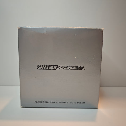 Game Boy Advance SP AGS 001 "Flame Red"