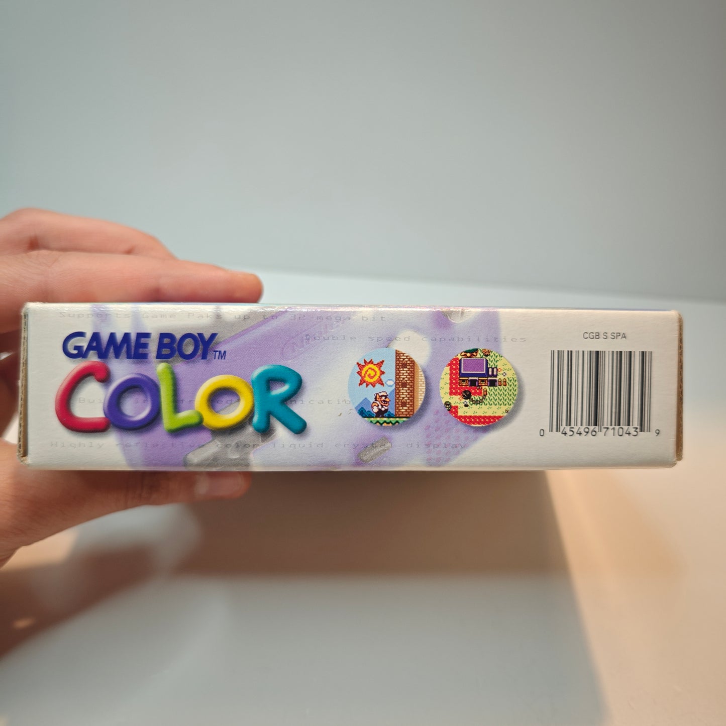 Game Boy Color "Atomic Purple" GIG