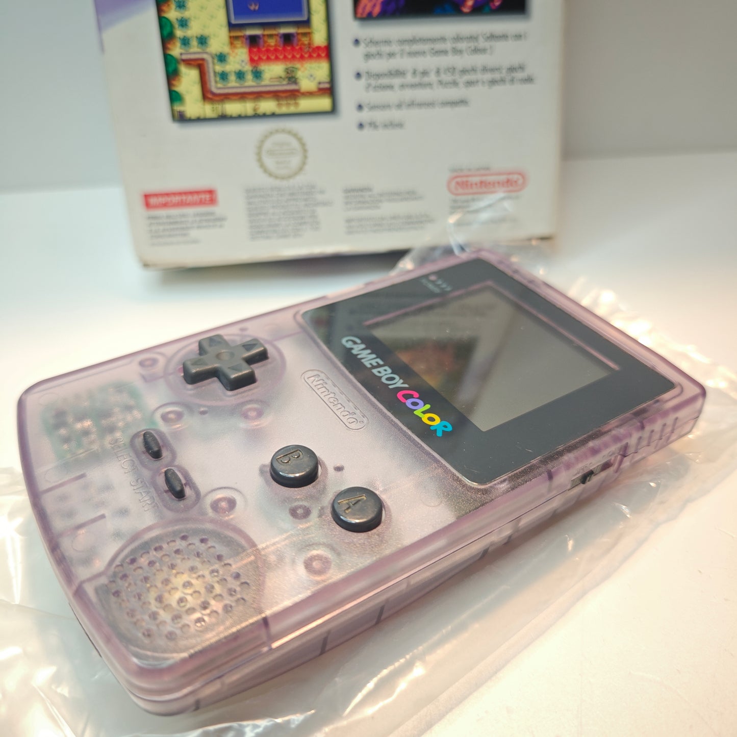 Game Boy Color "Atomic Purple" GIG