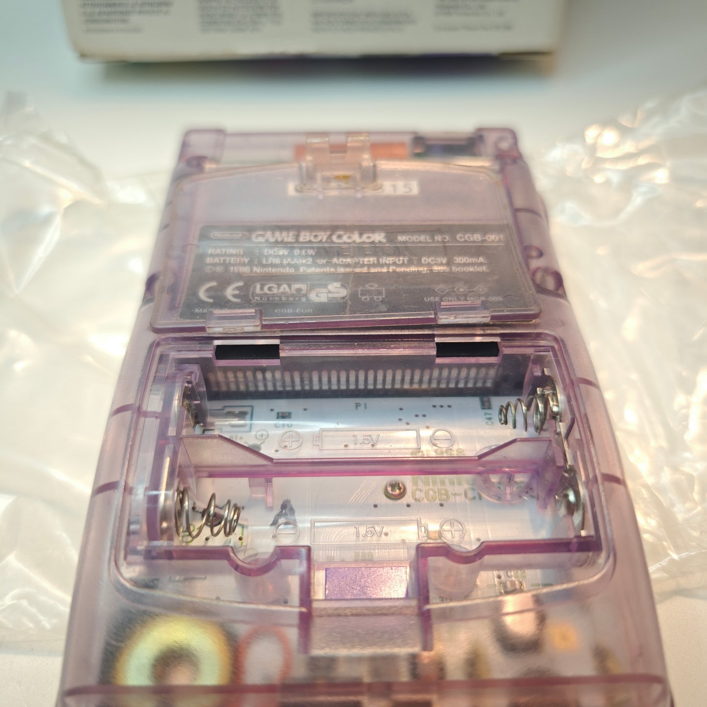 Game Boy Color "Atomic Purple" GIG