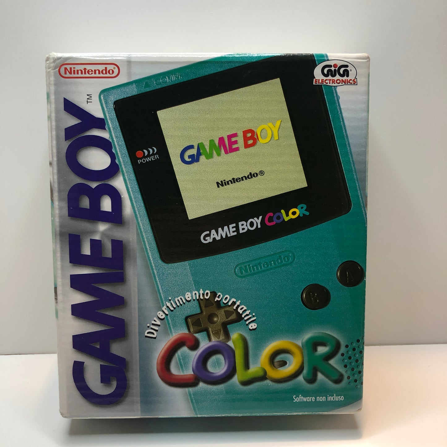 Game Boy Color Turquoise (GIG)