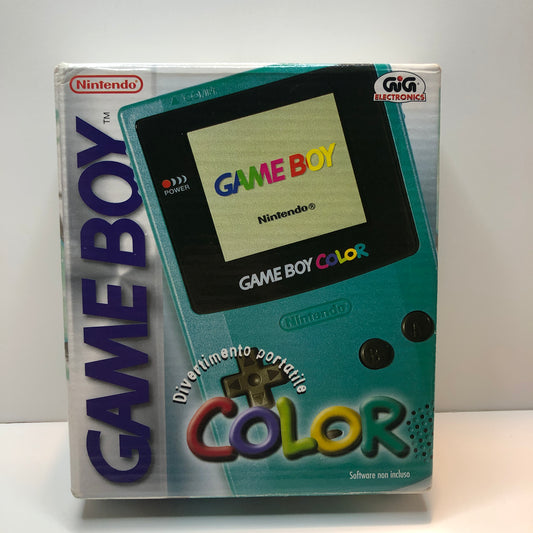 Game Boy Color Turquoise (GIG)
