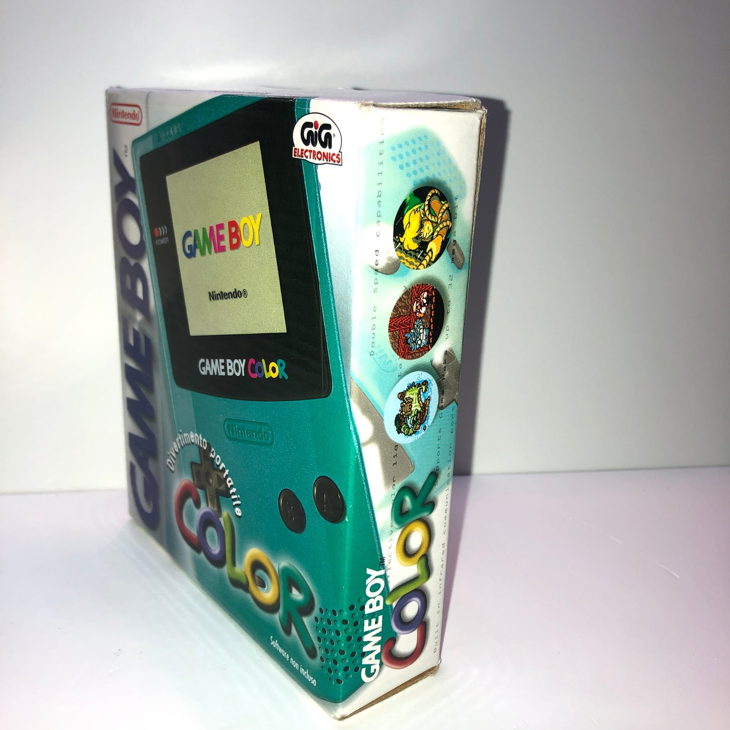 Game Boy Color Turquoise (GIG)