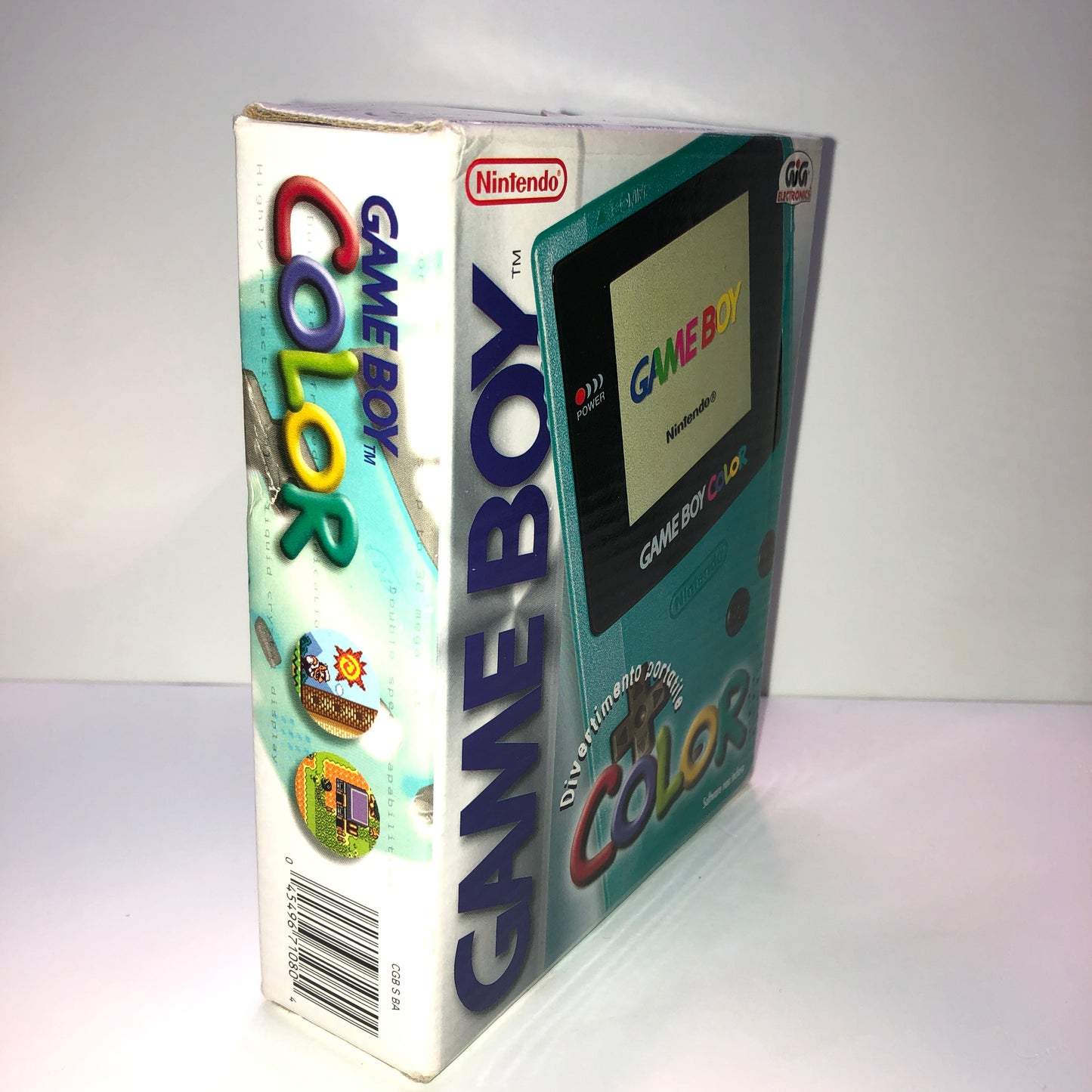 Game Boy Color Turquoise (GIG)