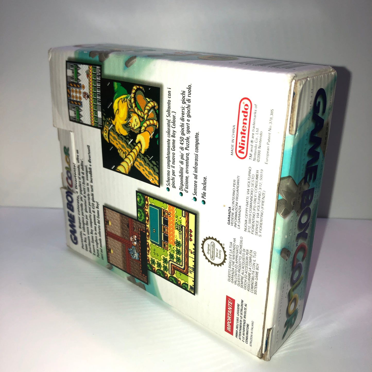 Game Boy Color Turquoise (GIG)