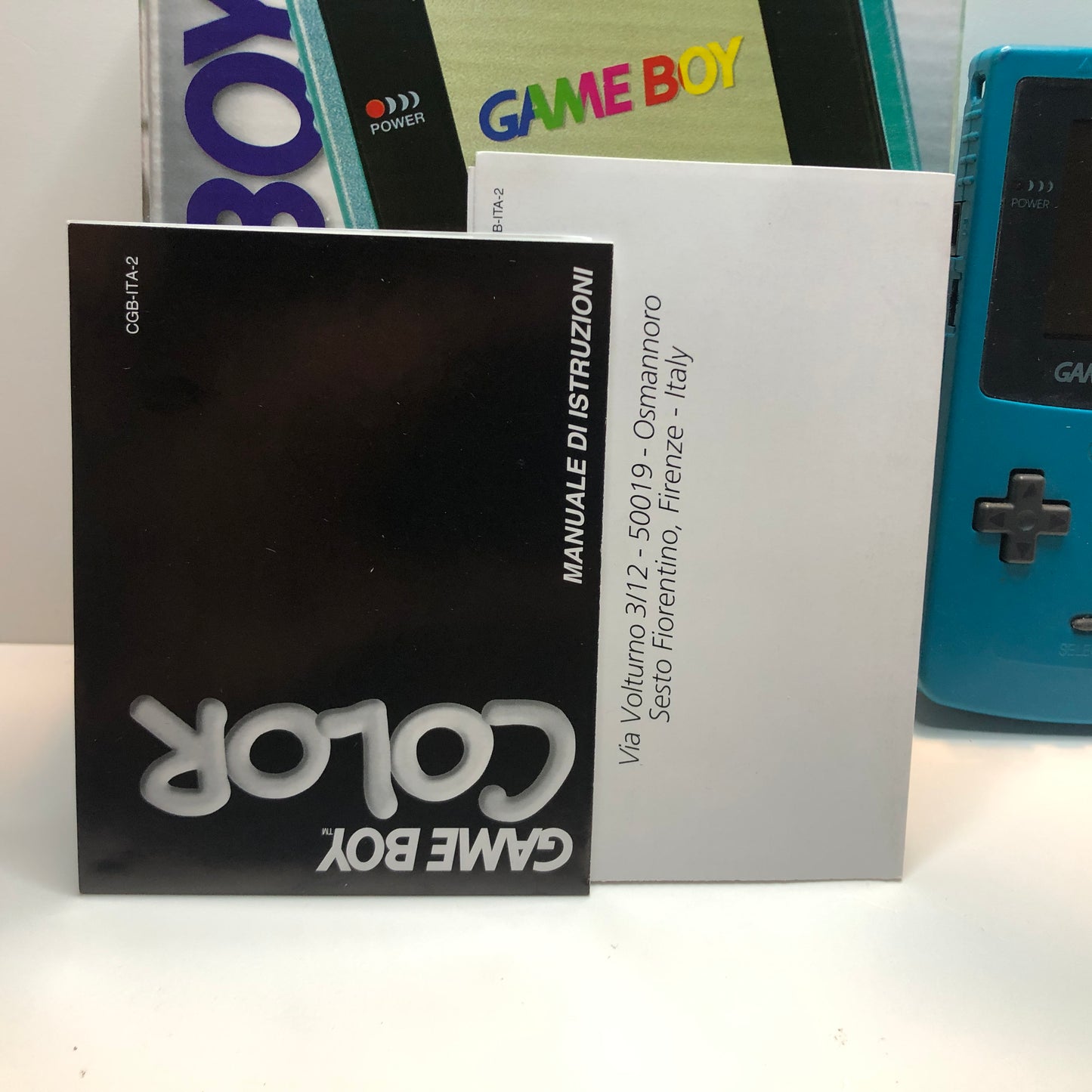 Game Boy Color Turquoise (GIG)