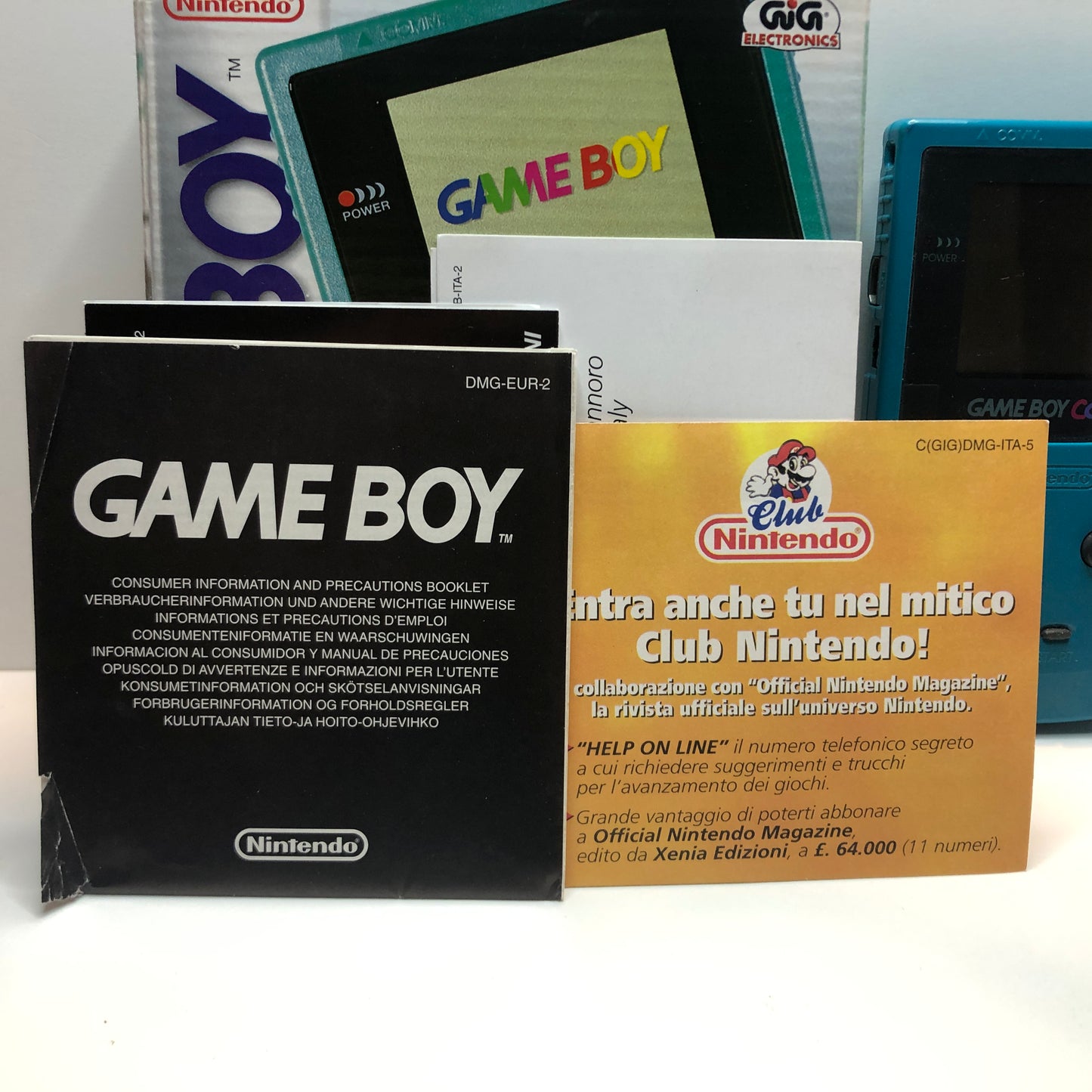 Game Boy Color Turquoise (GIG)