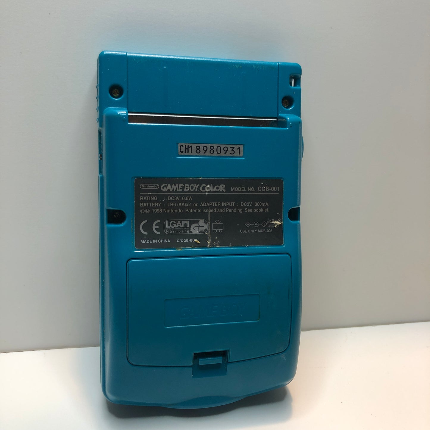 Game Boy Color Turquoise (GIG)