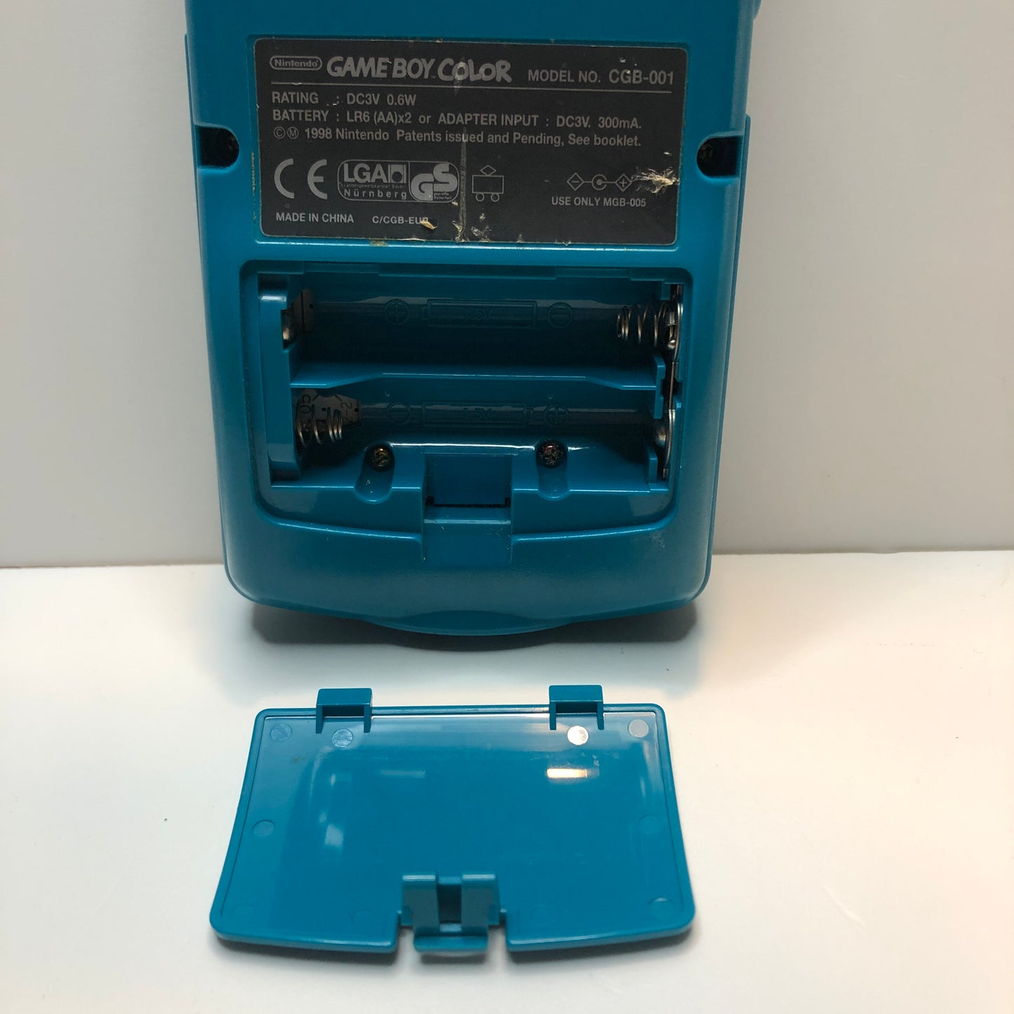 Game Boy Color Turquoise (GIG)