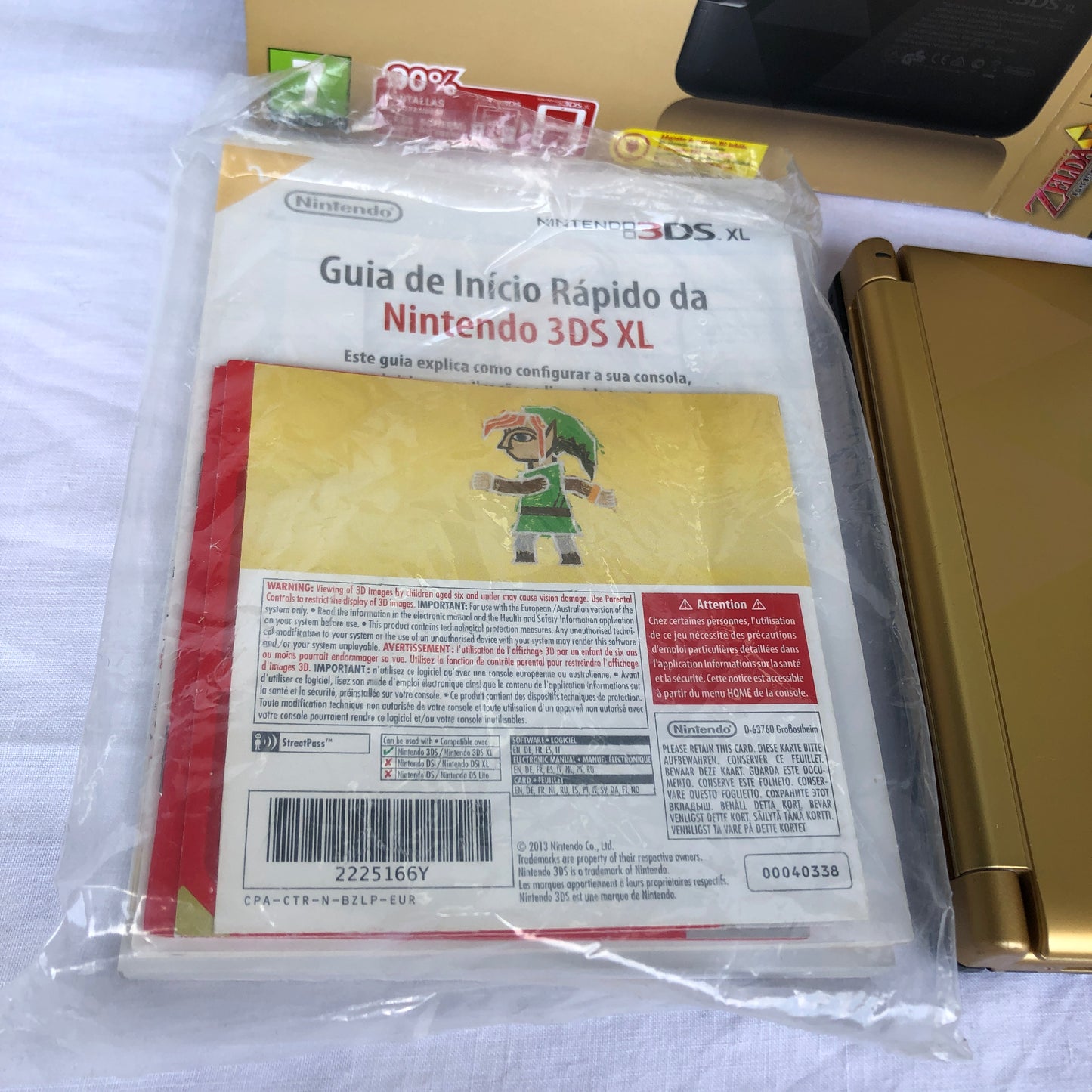 Nintendo 3DS XL Edizione Limitata Zelda a Link Between Worlds