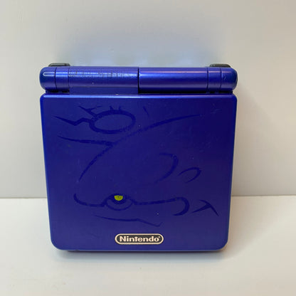 Game Boy Advance SP "Kyogre Ver."