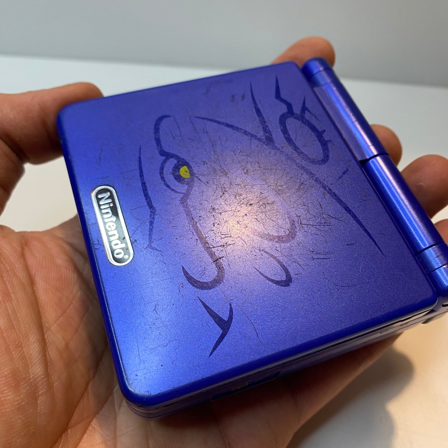 Game Boy Advance SP "Kyogre Ver."