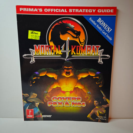 Mortal Kombat 4 Official Strategy Guide