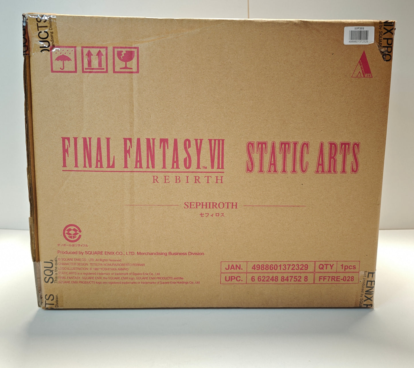 Final Fantasy VII 7 Rebirth Static Arts Sephiroth