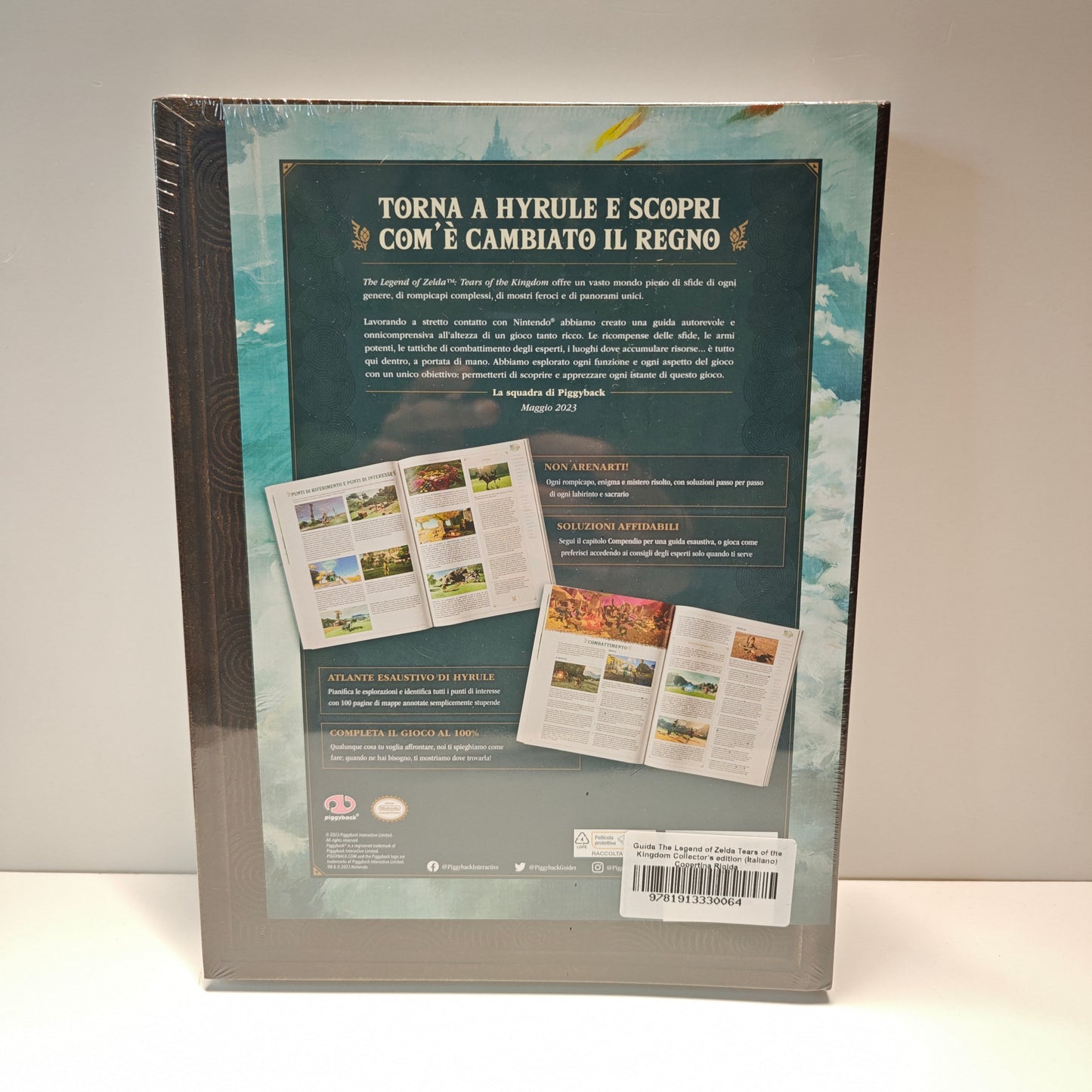 Zelda Tears Of The Kingdom Guida Edizione Da Collezione (NEW)