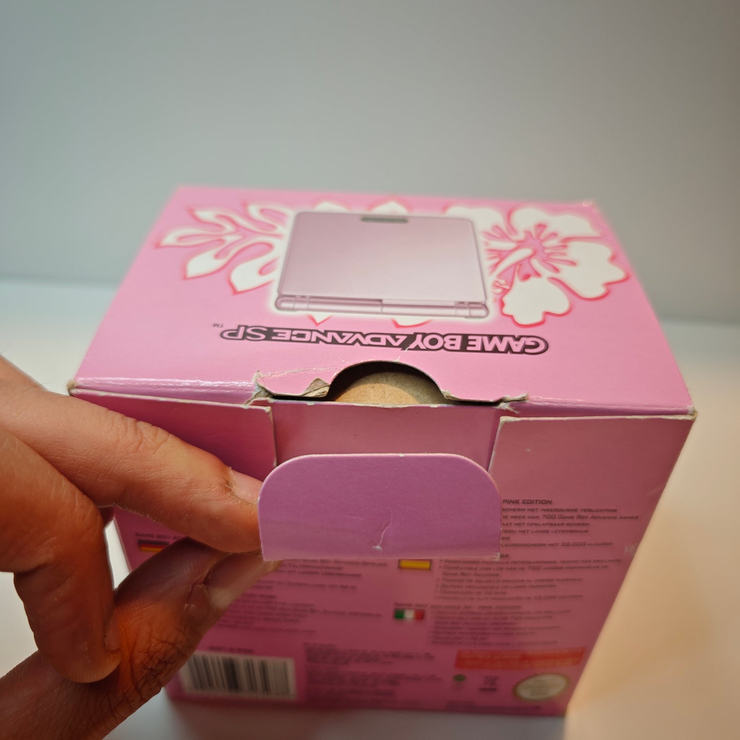 GBA Game Boy Advance SP Pink Edition Ags-101