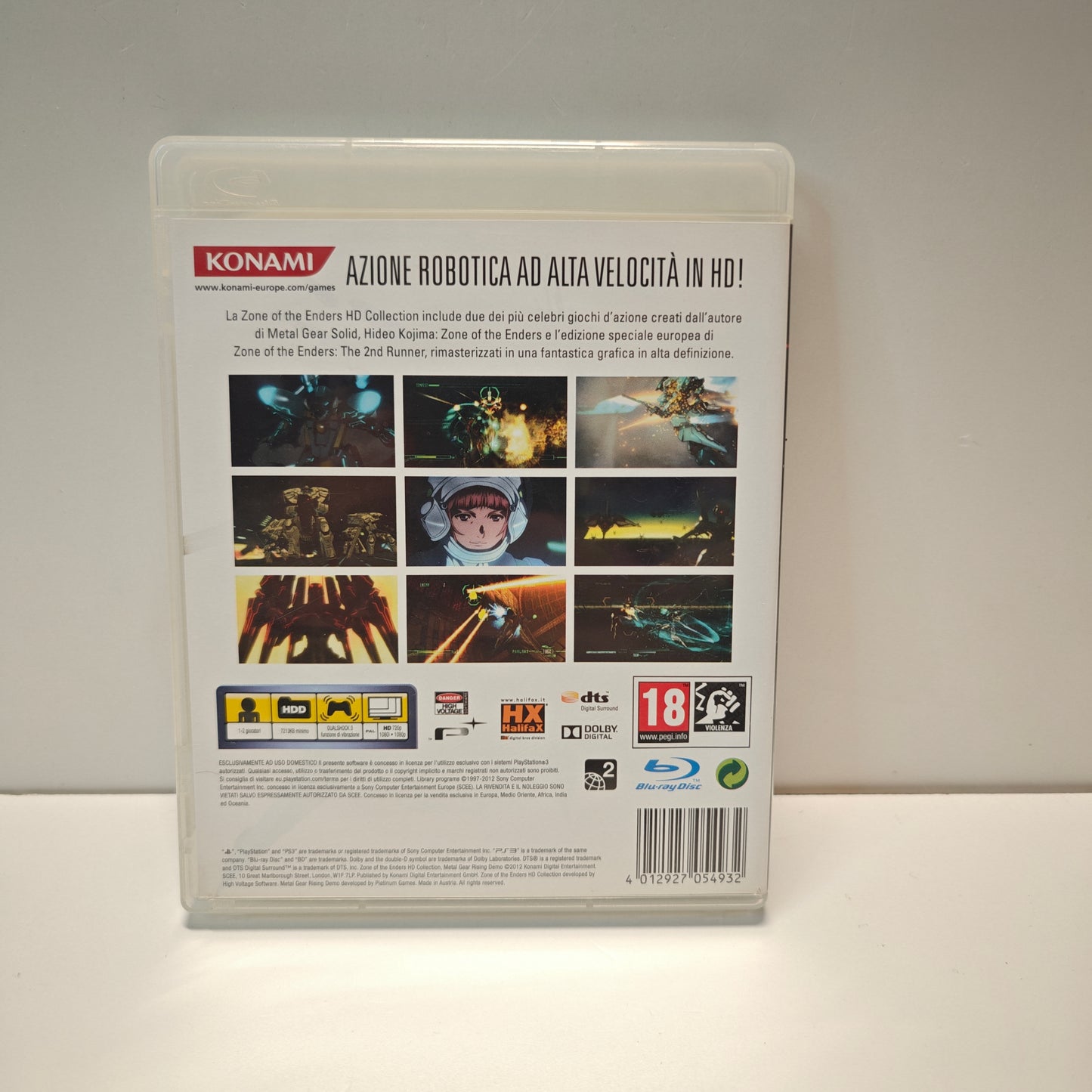 Zone Of The Enders HD Collection