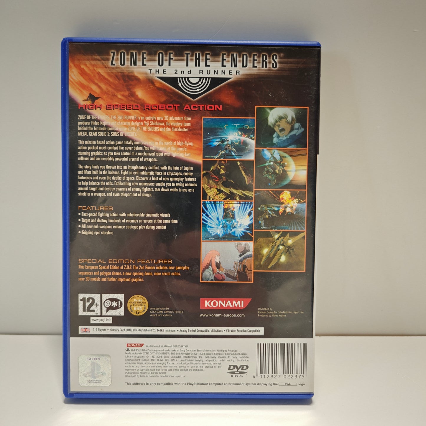 Zone Of The Enders The 2nd Runner