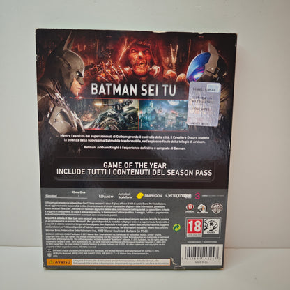 Batman Arkham Knight Game Of The Year Edition