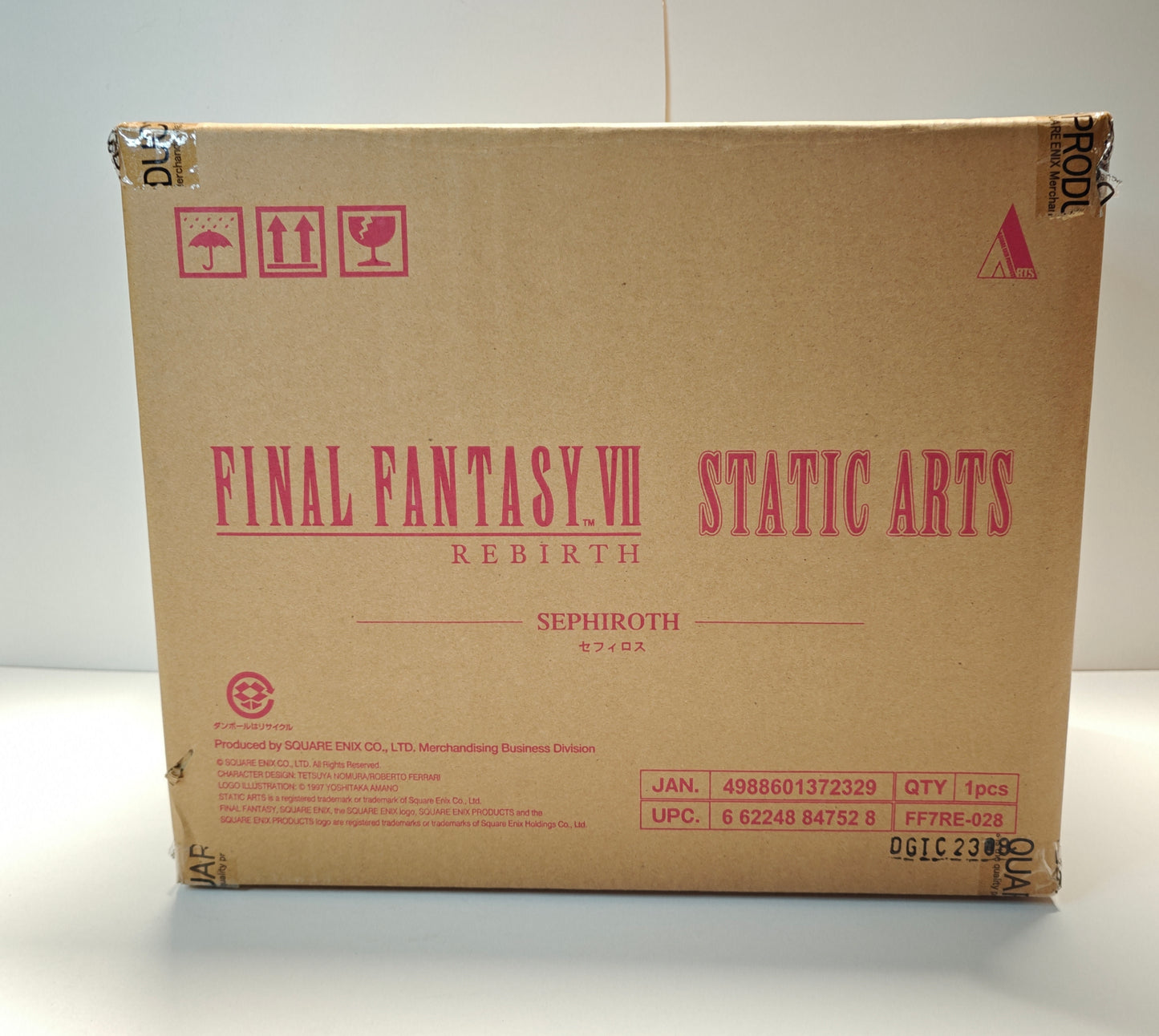 Final Fantasy VII 7 Rebirth Static Arts Sephiroth
