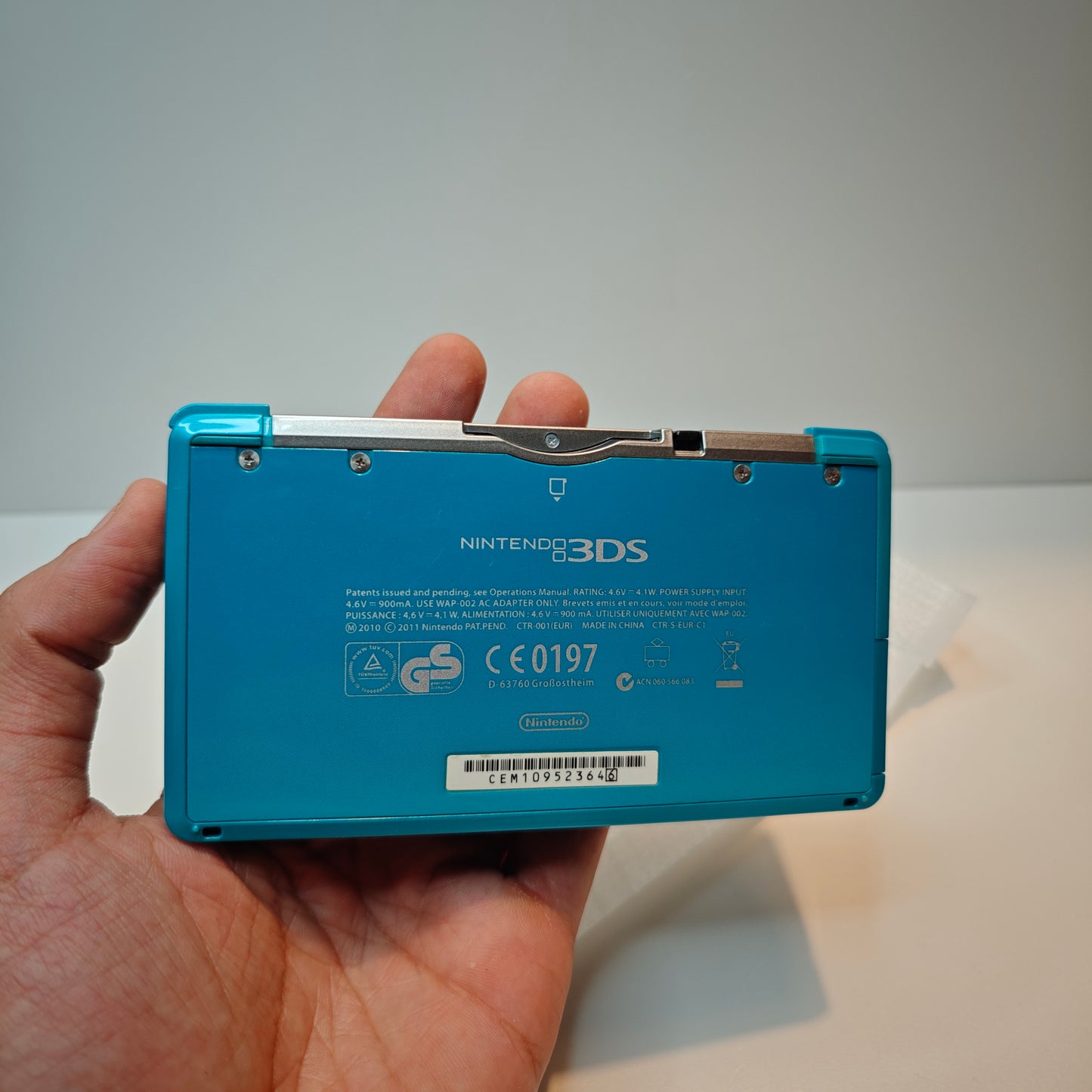 Nintendo 3DS Aqua Blue