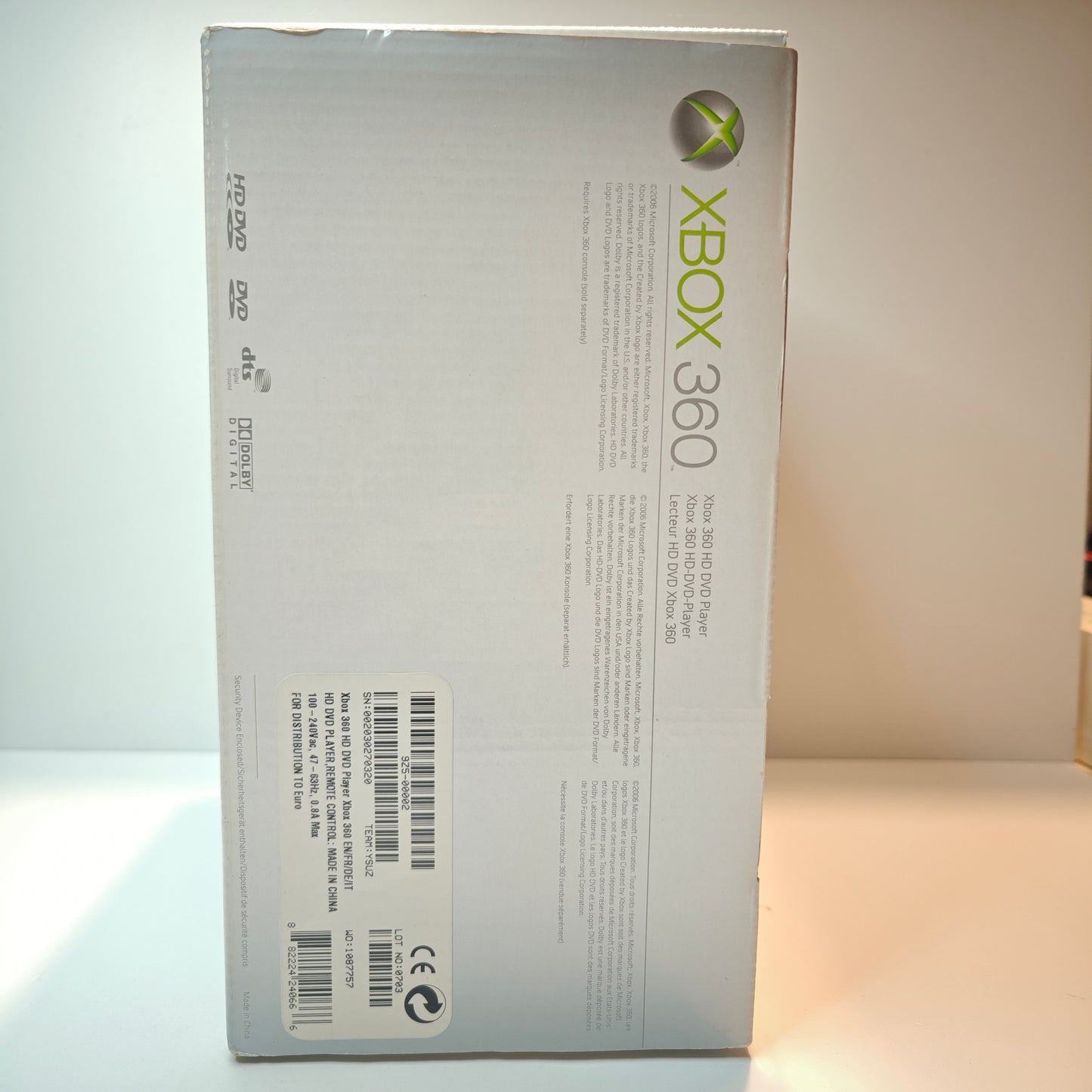 Xbox 360 HD DVD Player (NEW)