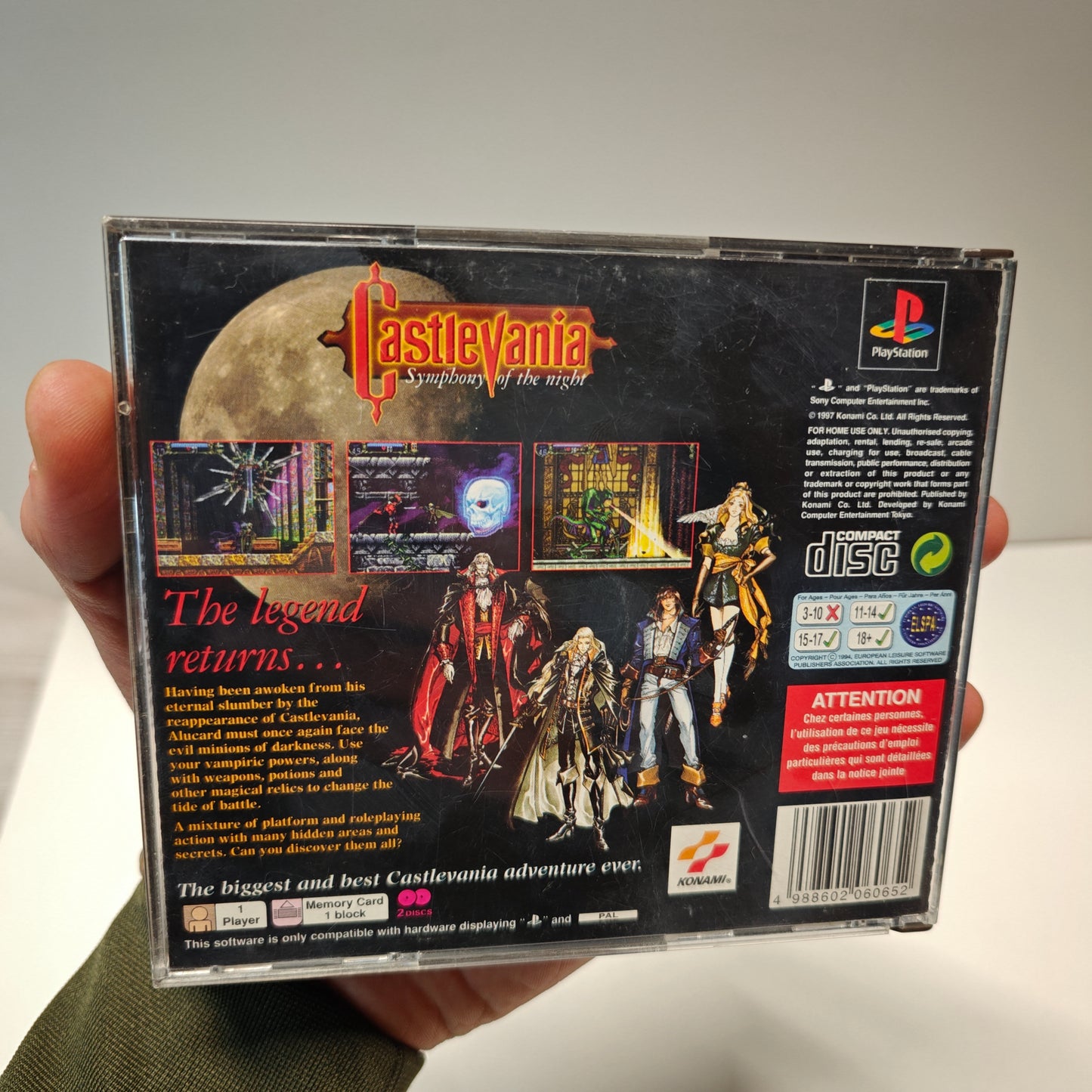 Castlevania Symphony Of The Night Limited Edition Collector's Big Box