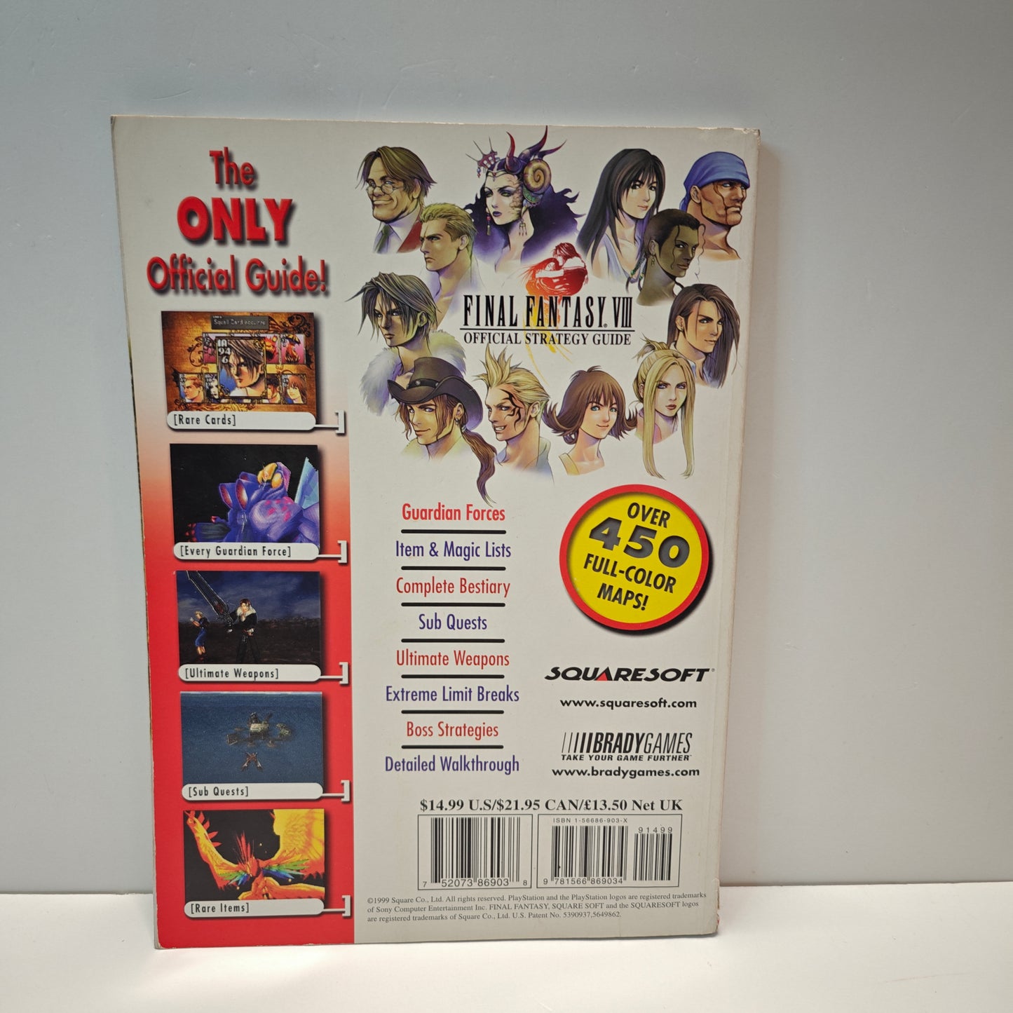 Final Fantasy VIII 8 Official Strategy Guide