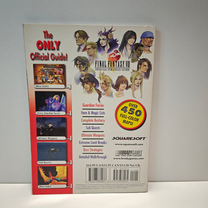 Final Fantasy VIII 8 Official Strategy Guide