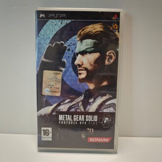 Metal Gear Solid Portable Ops + Plus