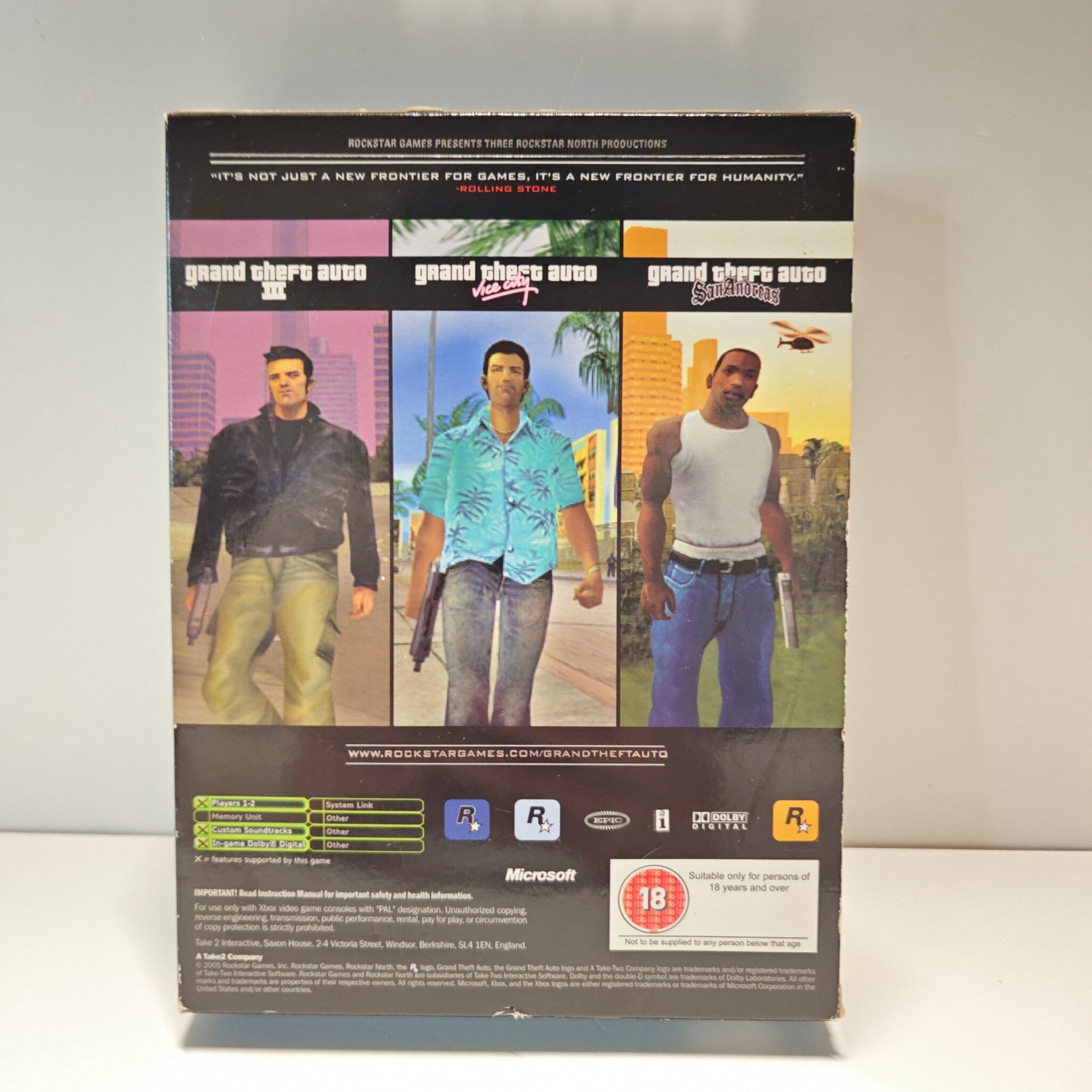 GTA Grand Theft Auto Trilogy - Otogi Retrogames
