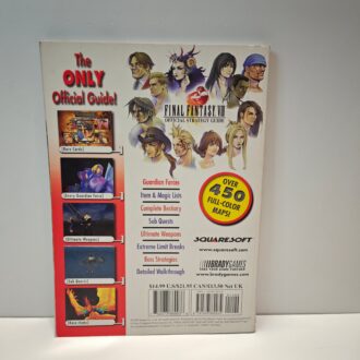 Final Fantasy VIII 8 Official Strategy Guide