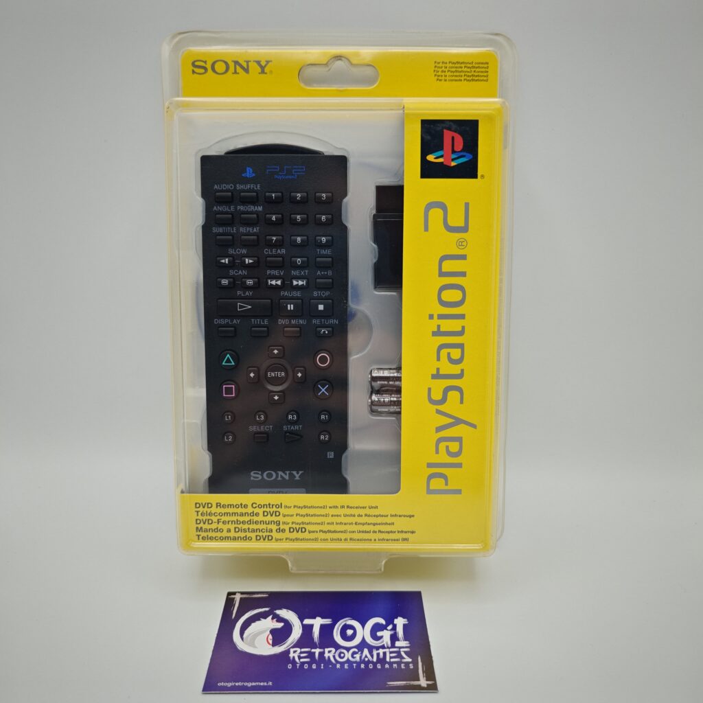 Ps2 Virtual Remote PS2 DVD Remote Control (NEW) - Otogi Retrogames